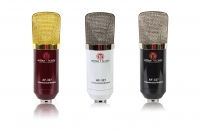 Студийный конденсаторный микрофон AF-327 (черный, красный, белый)